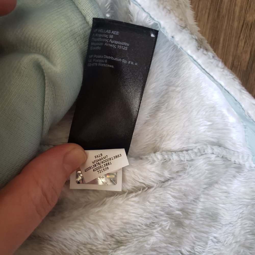 The North Face Osito Jacket fur synchilla fleece microfleece holographic zipper - Picture 5 of 6